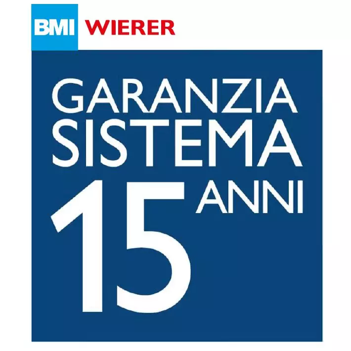 BMI garanzia sistema 15 anni BMI garanzia sistema 15 anni